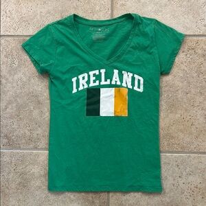 Fifth Sun Green Ireland Tee with Flag Women’s Medium